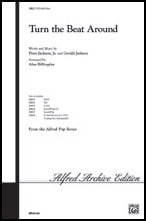 Turn the Beat Around SATB choral sheet music cover